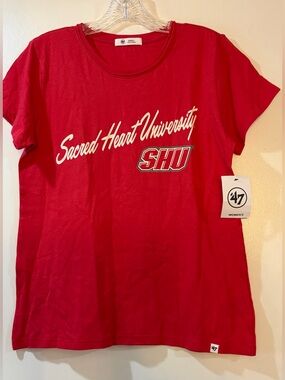 47 Brand Sacred Heart University SHU Women's Small T-Shirt NWT
